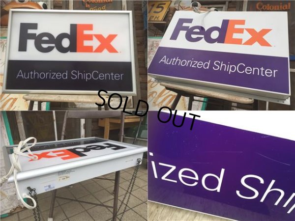 画像2: Vintage Fedex Lighted Sign (AL585)