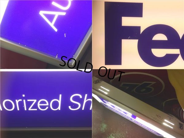 画像5: Vintage Fedex Lighted Sign (AL585)