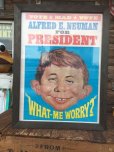 画像1: 60s Vintage MAD Magazine Original Poster w/frame (AL587) (1)