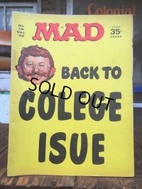 60s Vintage MAD Magazine / No182 July '69 (AL591)