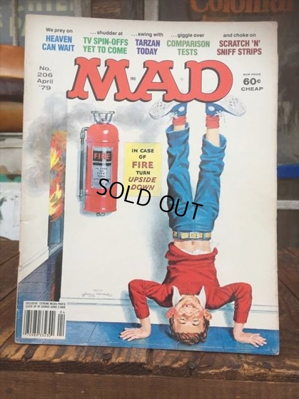 画像1: 70s Vintage MAD Magazine / No206 July '79 (AL592)