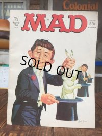 70s Vintage MAD Magazine / No182 July '76 (AL590)