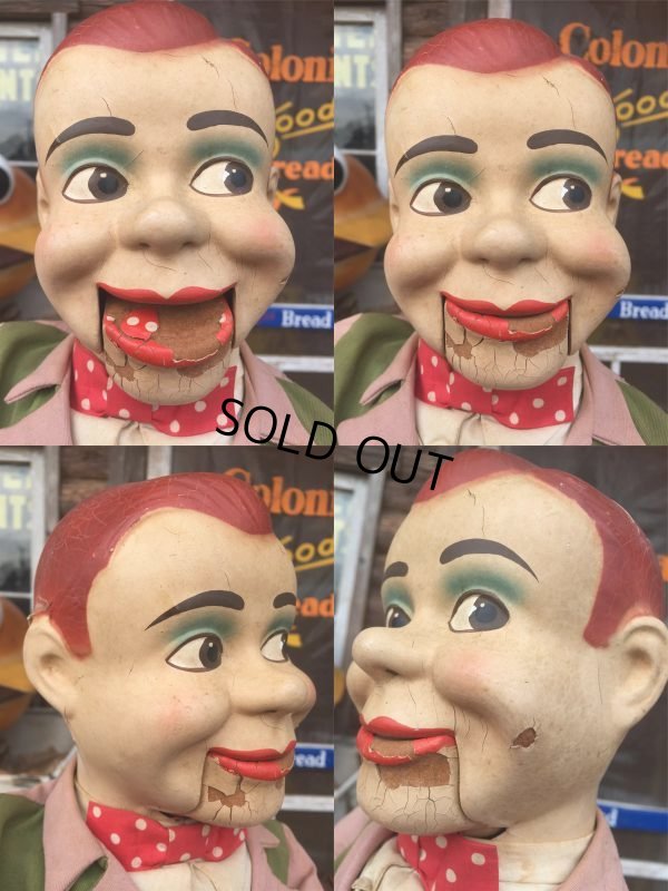 画像3: 50s Vintage Jerry Mahoney Composition Ventriloquist Doll (AL588)