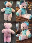 画像2: Vintage Rubber Face Music Bear Doll Pink (AL593） (2)