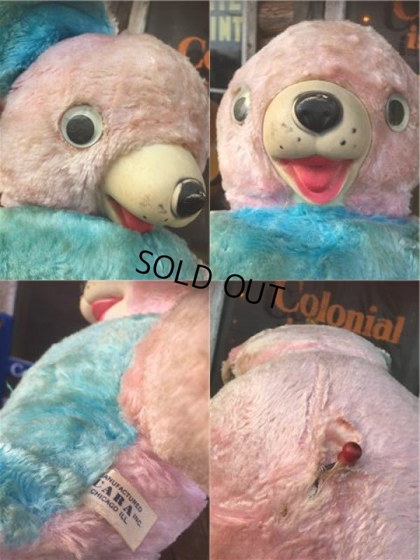 画像3: Vintage Rubber Face Music Bear Doll Pink (AL593）