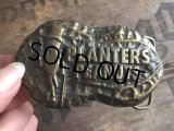 70s Vintage Planters Mr Peanut Belt Buckle (AL599)