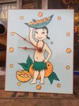 画像1: Vintage Tropicana Hula Girl Wall Clock (AL700) (1)