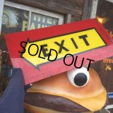 Vintage McDonalds EXIT Sign (AL706)
