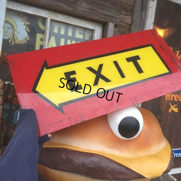 画像1: Vintage McDonalds EXIT Sign (AL706)