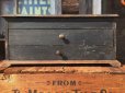 画像1: Antique Wooden General Store Display Chest Box (AL711) (1)