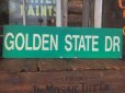 画像4: Vintage Road Sign GOLDEN STATE DR　(AL713)  (4)