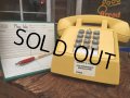 70s Vintage US Bell System Telephone Yellow (AL721) 