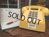 70s Vintage US Bell System Telephone Yellow (AL721) 