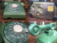 画像3: 70s Vintage Automatic Electric Telephone Green (AL722)  (3)