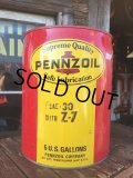 Vintage Pennzoil 5GL Motor Gas/Oil Can (AL423) 