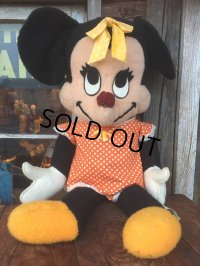 Vintage Disney Minnie Mouse Big Plush Doll 84cm (AL724) 