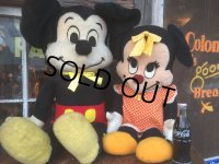 Vintage Disney Mickey Mouse Big Plush Doll 98cm (AL725) 