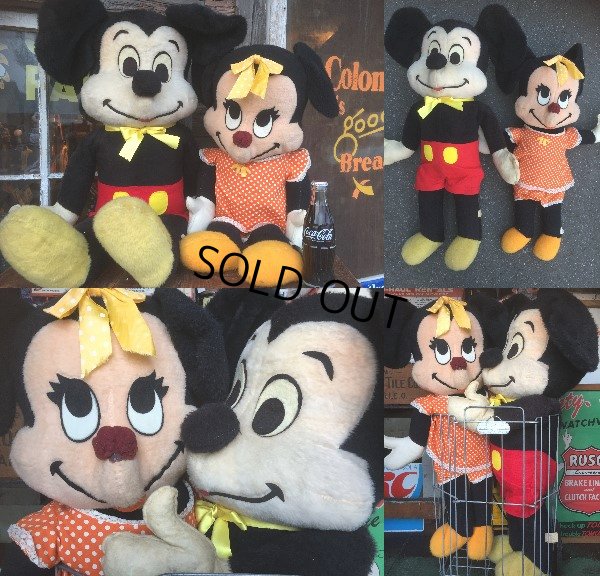 画像4: Vintage Disney Minnie Mouse Big Plush Doll 84cm (AL724) 