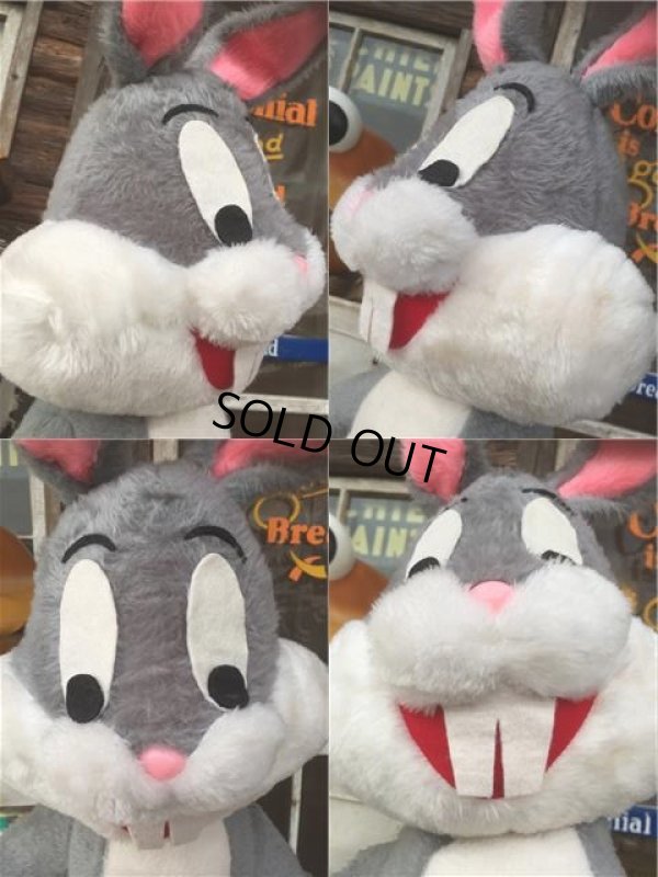 画像4: 70s Vintage  Mighty Star Bugs Bunny Big Plush Doll (AL712)