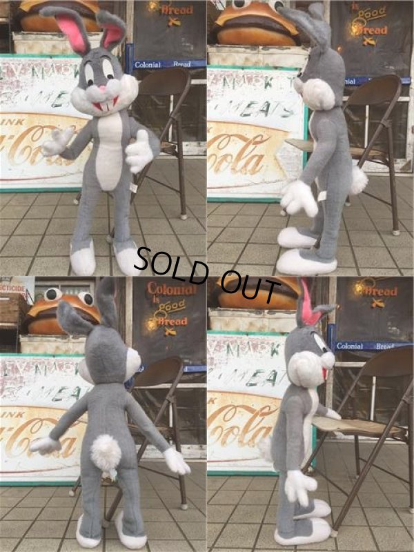 画像3: 70s Vintage  Mighty Star Bugs Bunny Big Plush Doll (AL712)