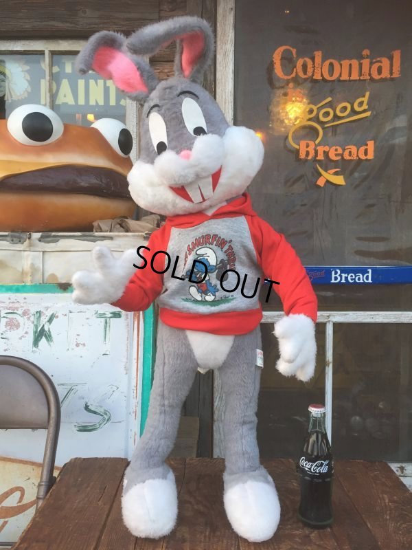 画像1: 70s Vintage  Mighty Star Bugs Bunny Big Plush Doll (AL712)