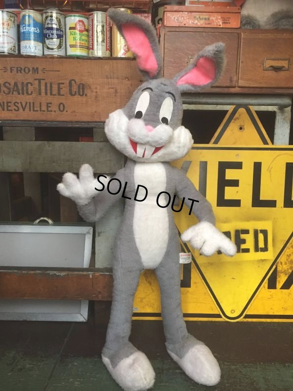 画像2: 70s Vintage  Mighty Star Bugs Bunny Big Plush Doll (AL712)