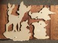 画像3: Vintage Dolly Toy Pin Ups Wall Decor Bambi (AL729) (3)