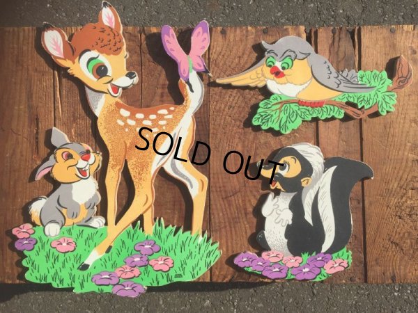 画像2: Vintage Dolly Toy Pin Ups Wall Decor Bambi (AL729)