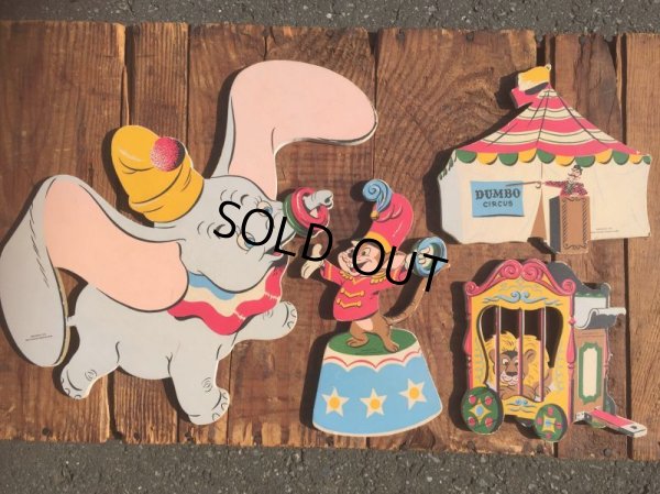 画像2: Vintage Dolly Toy Pin Ups Wall Decor Dumbo (AL728)