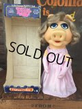 70s Vintage Muppet Show Miss Piggy Hand Puppet Doll w/box (AL731)