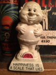 画像1: 70s Vintage Message Doll / HAPPINESS IS A SCALE THAT LIES (AL8703)  (1)