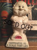 70s Vintage Message Doll / HAPPINESS IS A SCALE THAT LIES (AL8703) 