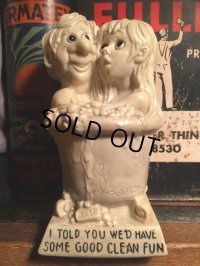 70s Vintage Message Doll / I TOLD YOU WE'D HAVE SOME GOOD CLEAN FUN (AL8762) 