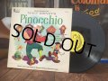 60s Vintage LP Disney Pinocchio (AL9038) 