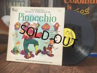 60s Vintage LP Disney Pinocchio (AL9038) 