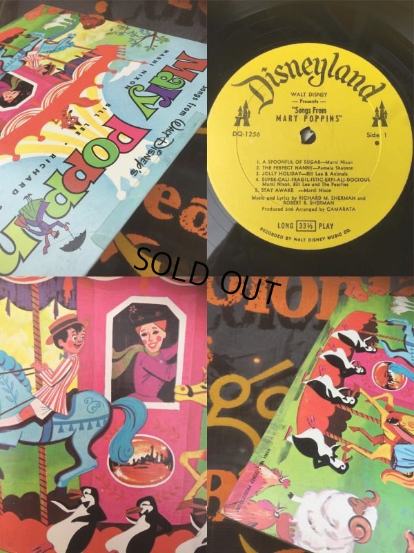 画像3: 60s Vintage LP Disney Mary Poppins (AL8994) 