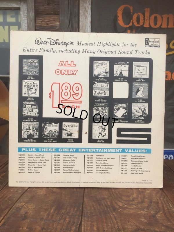 画像2: SALE 60s Vintage LP Disney 3 Little Pigs (AL8957) 