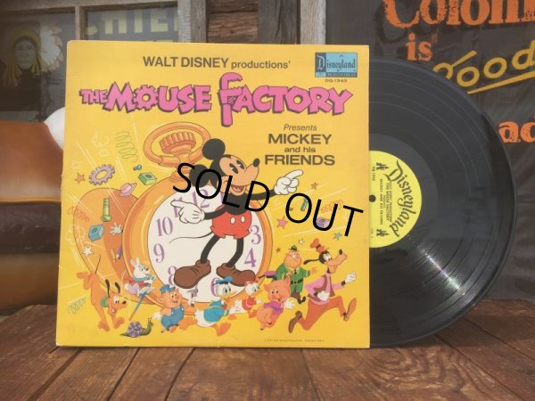 画像1: 70s Vintage LP Disney The Mickey Factory (AL8933) 