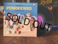 60s Vintage LP Disney Pinocchio (AL9028) 