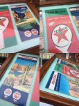 画像2: 50s Vintage Road Map TEXACO RPM CHEVRON (AL743)  (2)