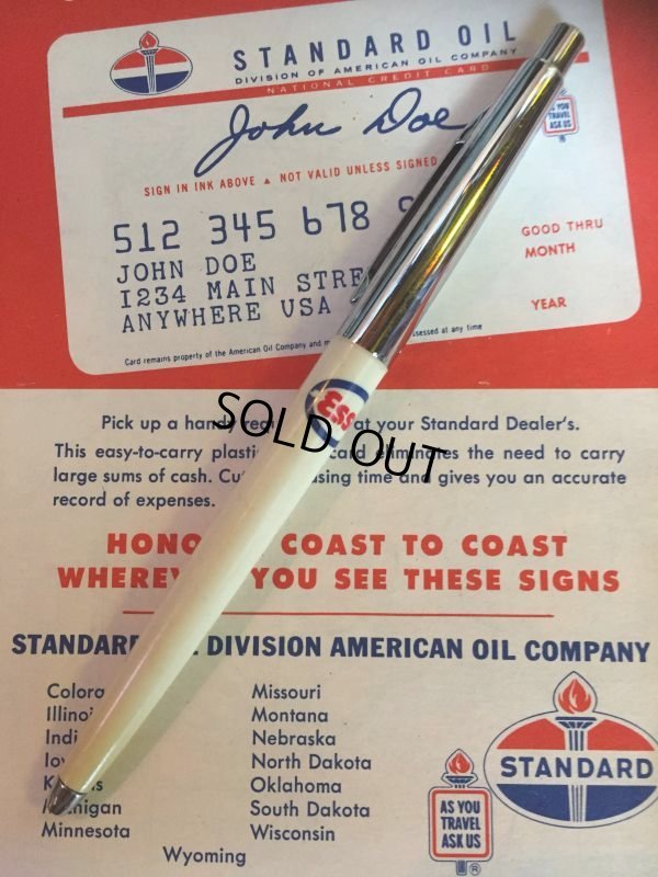 画像1: Vintage Auto Gas Oil Advertising Pen ESSO (AL9156) 