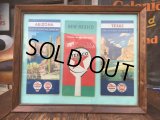 50s Vintage Road Map TEXACO RPM CHEVRON (AL743) 