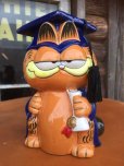 画像1: 80s Vintage Garfield Ceramic Bank (AL746) (1)