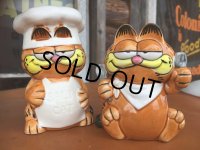 80s Vintage Garfield Ceramic S&P Shaker (AL745)