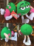 画像2: Vintage M&M's Plush Doll Cutie Green (AL761) (2)