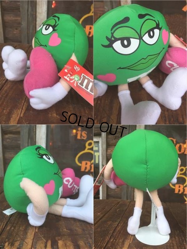 画像2: Vintage M&M's Plush Doll Cutie Green (AL761)