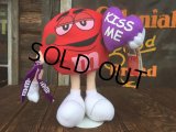 Vintage M&M's Plush Doll Kiss Me Red (AL759)