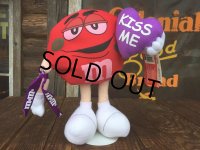 Vintage M&M's Plush Doll Kiss Me Red (AL759)