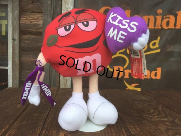 画像1: Vintage M&M's Plush Doll Kiss Me Red (AL759)