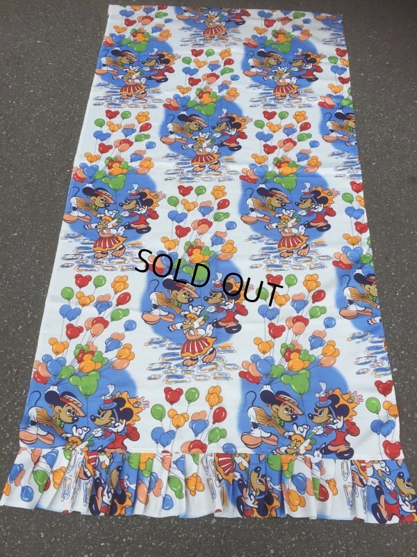 画像2: Vintage Curtain Disney Mickey & Minnie (AL774)